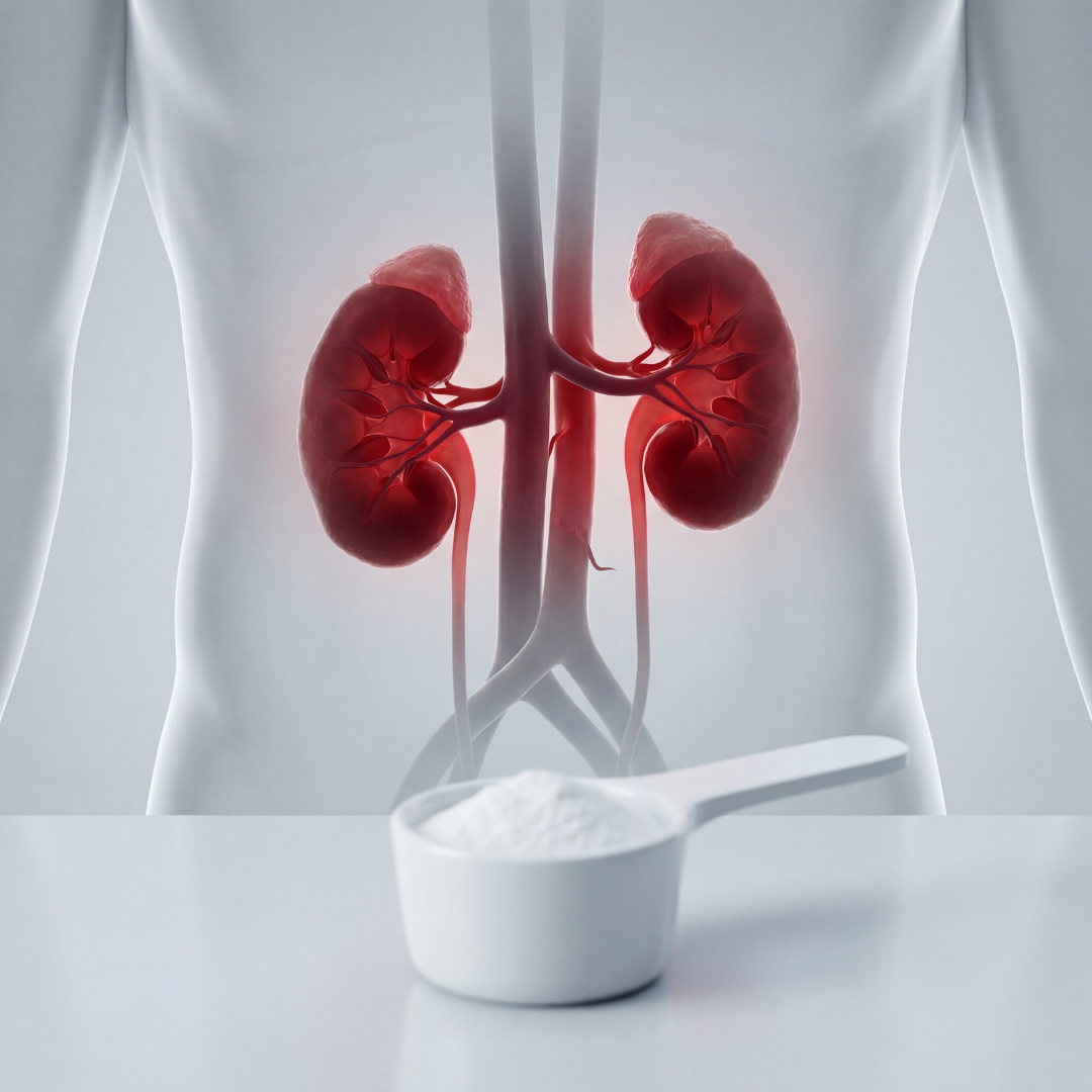 an image of creatine and kidneys